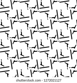 Abstract vector monochrome background. Halftone illustration pattern