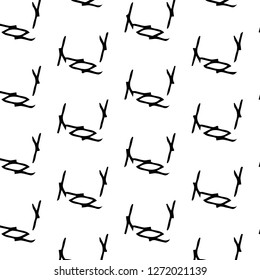 Abstract vector monochrome background. Halftone illustration pattern