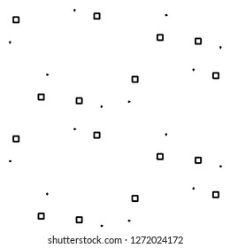 Abstract vector monochrome background. Halftone illustration pattern