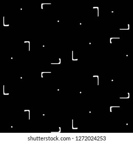 Abstract vector monochrome background. Halftone illustration pattern