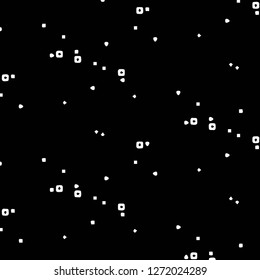 Abstract vector monochrome background. Halftone illustration pattern