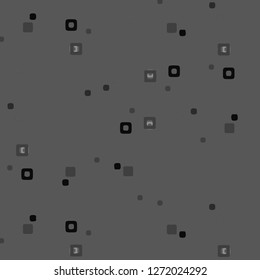 Abstract vector monochrome background. Halftone illustration pattern