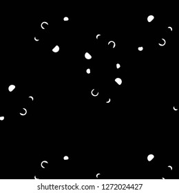 Abstract vector monochrome background. Halftone illustration pattern