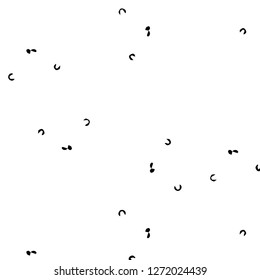 Abstract vector monochrome background. Halftone illustration pattern