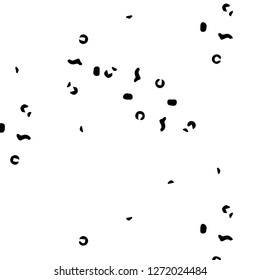 Abstract vector monochrome background. Halftone illustration pattern