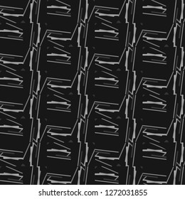 Abstract vector monochrome background. Halftone illustration pattern