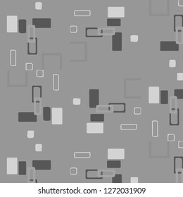 Abstract vector monochrome background. Halftone illustration pattern