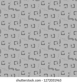 Abstract vector monochrome background. Halftone illustration pattern