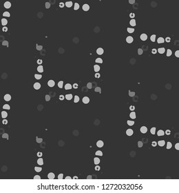 Abstract vector monochrome background. Halftone illustration pattern