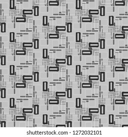 Abstract vector monochrome background. Halftone illustration pattern