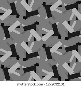 Abstract vector monochrome background. Halftone illustration pattern
