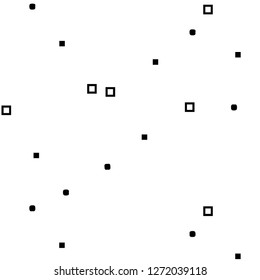 Abstract vector monochrome background. Halftone illustration pattern