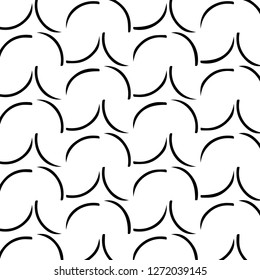 Abstract vector monochrome background. Halftone illustration pattern