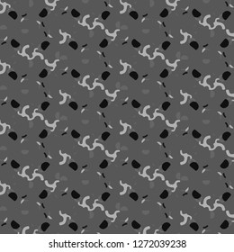 Abstract vector monochrome background. Halftone illustration pattern