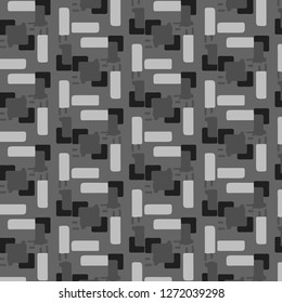 Abstract vector monochrome background. Halftone illustration pattern