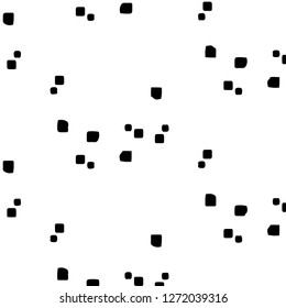 Abstract vector monochrome background. Halftone illustration pattern