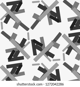Abstract vector monochrome background. Halftone illustration pattern