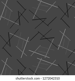 Abstract vector monochrome background. Halftone illustration pattern