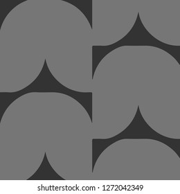 Abstract vector monochrome background. Halftone illustration pattern