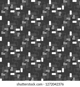 Abstract vector monochrome background. Halftone illustration pattern