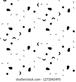 Abstract vector monochrome background. Halftone illustration pattern