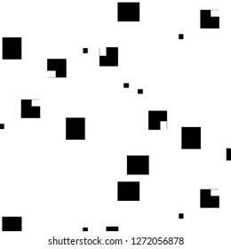 Abstract vector monochrome background. Halftone illustration pattern