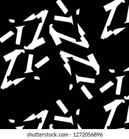 Abstract vector monochrome background. Halftone illustration pattern
