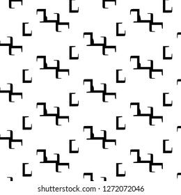 Abstract vector monochrome background. Halftone illustration pattern