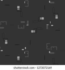 Abstract vector monochrome background. Halftone illustration pattern