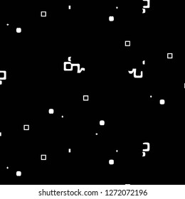 Abstract vector monochrome background. Halftone illustration pattern