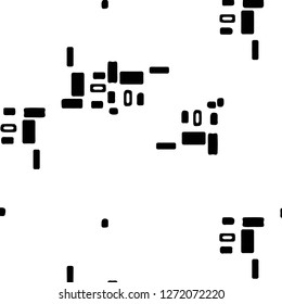 Abstract vector monochrome background. Halftone illustration pattern