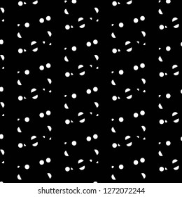 Abstract vector monochrome background. Halftone illustration pattern