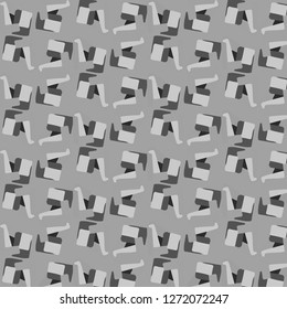 Abstract vector monochrome background. Halftone illustration pattern