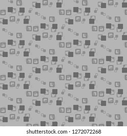 Abstract vector monochrome background. Halftone illustration pattern