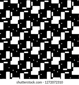 Abstract vector monochrome background. Halftone illustration pattern