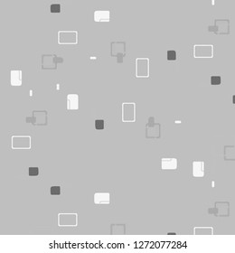 Abstract vector monochrome background. Halftone illustration pattern