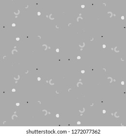 Abstract vector monochrome background. Halftone illustration pattern