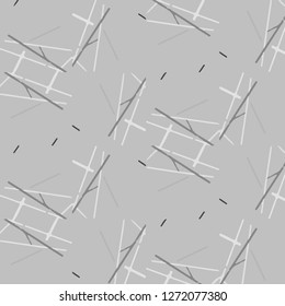 Abstract vector monochrome background. Halftone illustration pattern