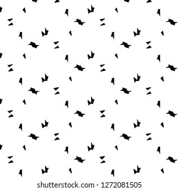 Abstract vector monochrome background. Halftone illustration pattern