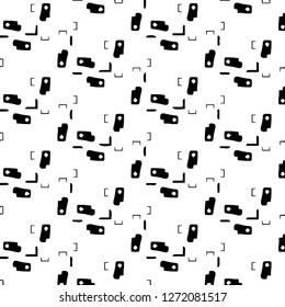 Abstract vector monochrome background. Halftone illustration pattern