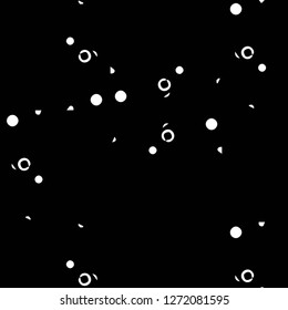 Abstract vector monochrome background. Halftone illustration pattern