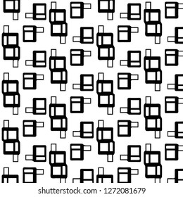 Abstract vector monochrome background. Halftone illustration pattern