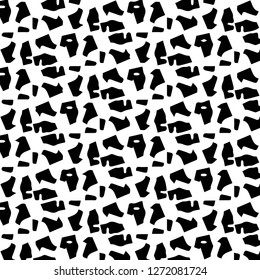 Abstract vector monochrome background. Halftone illustration pattern