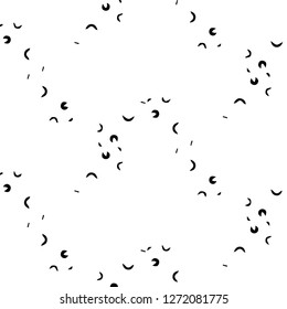 Abstract vector monochrome background. Halftone illustration pattern