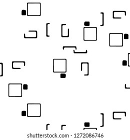 Abstract vector monochrome background. Halftone illustration pattern