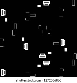 Abstract vector monochrome background. Halftone illustration pattern