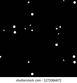 Abstract vector monochrome background. Halftone illustration pattern