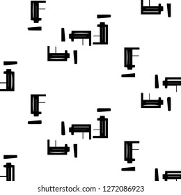 Abstract vector monochrome background. Halftone illustration pattern