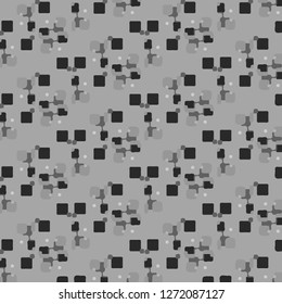 Abstract vector monochrome background. Halftone illustration pattern