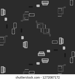 Abstract vector monochrome background. Halftone illustration pattern